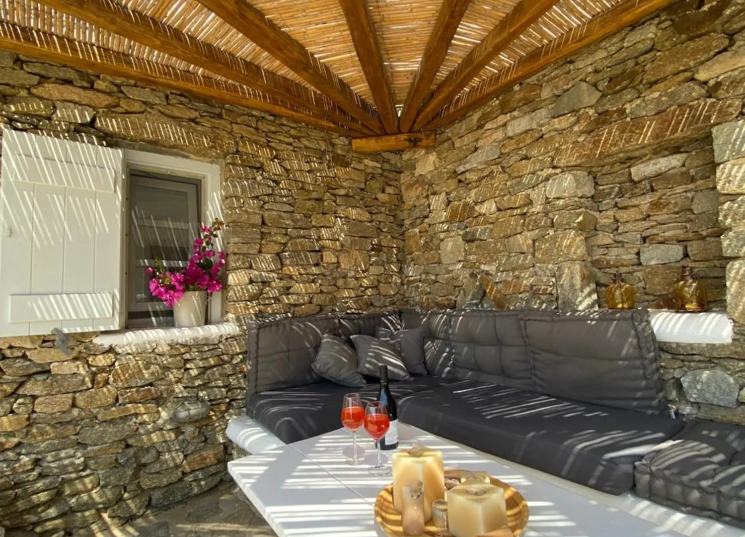 Mykonos Town Wood And Stoneヴィラ ギリシャ